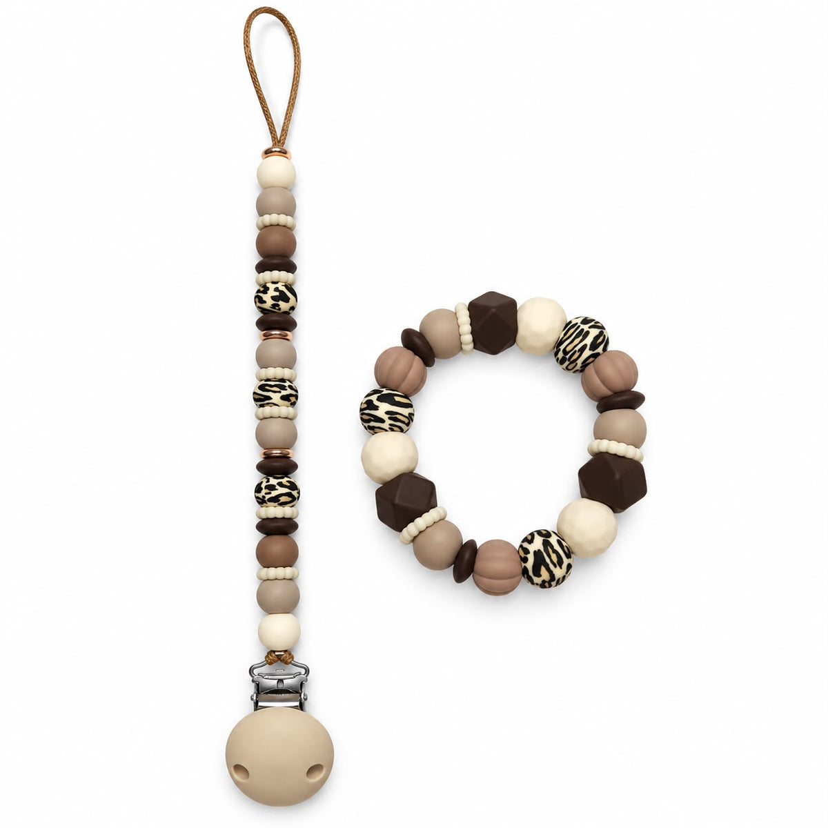 Claim it TikTok Live - 2 Piece Set - A Teether & Dummy Clip