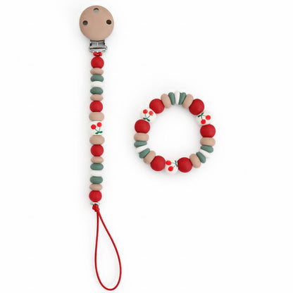 TikTok Live Product - 2 Piece Set - Personalised Dummy Clip and Teether- Come Make With Me