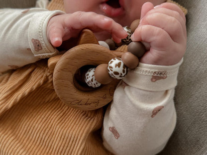 TikTok Live Product - 2 Piece Set - A Personalised Pram Toy & Rattle - Come Design With Me