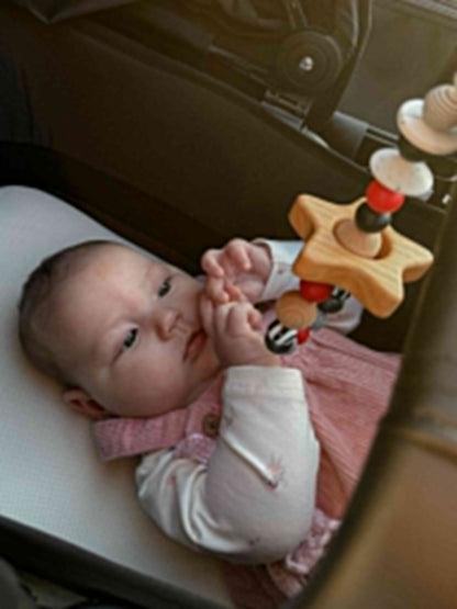 TikTok Live Product - 4 Piece Set - A Personalised Pram Toy, Rattle, Dummy Clip & Key ring / Bag tag - Come Design With Me