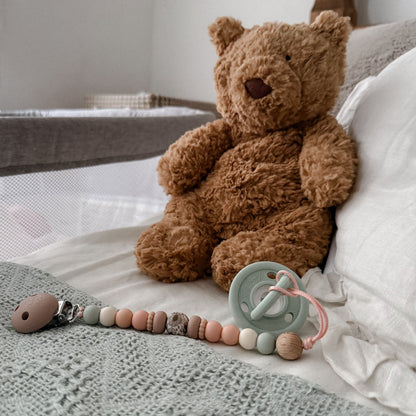 TikTok Live Product - 4 Piece Set - A Personalised Pram Toy, Rattle, Dummy Clip & Key ring / Bag tag - Come Design With Me