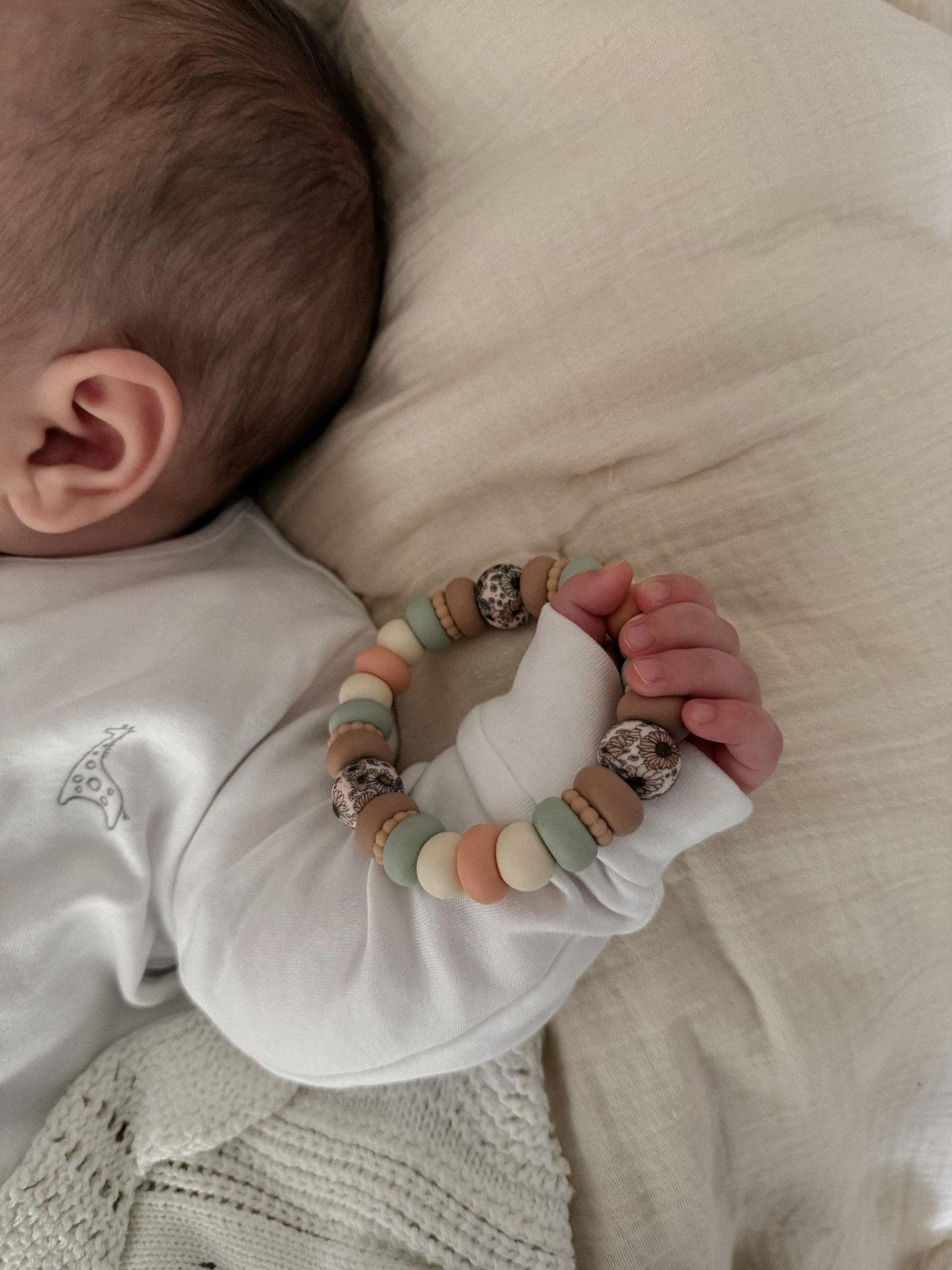 TikTok Live Product - 2 Piece Set - Personalised Dummy Clip and Teether- Come Make With Me