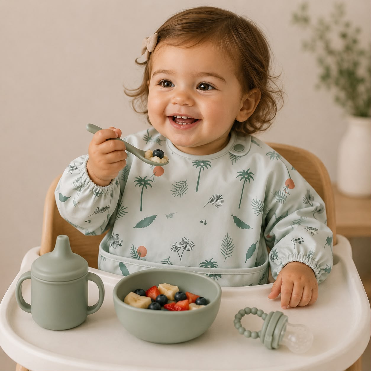 Tik Tok Live Product - PU Feeding Bibs