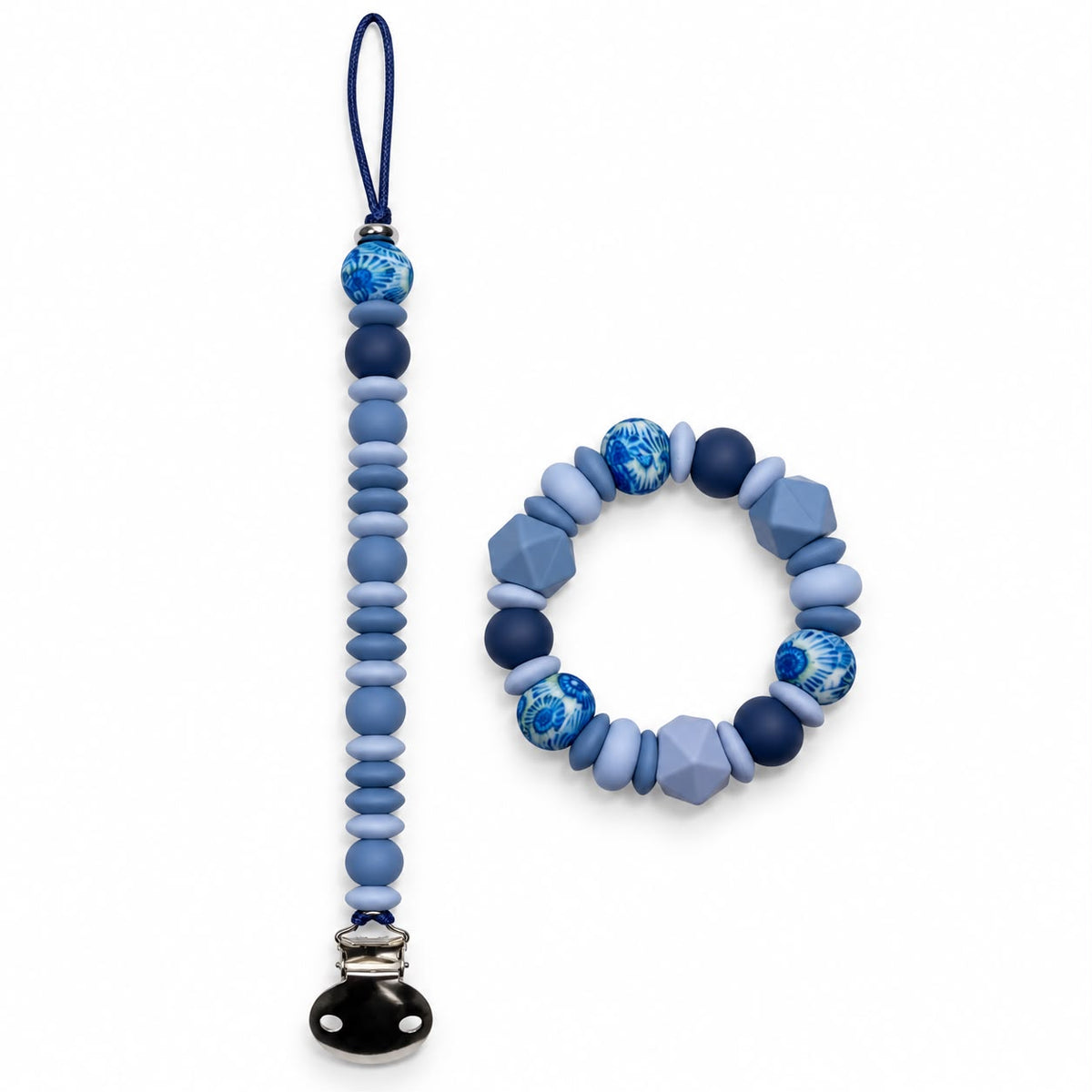 Claim it TikTok Live - 2 Piece Set - A Teether & Dummy Clip