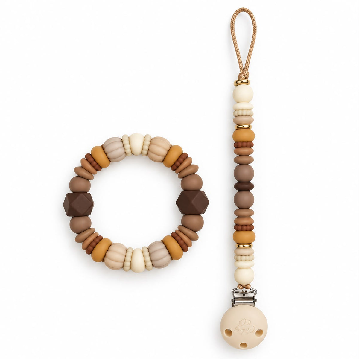 Claim it TikTok Live - 2 Piece Set - A Teether & Dummy Clip