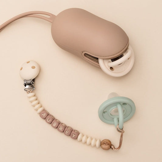 TikTok Live Product - Personalised Dummy Clip, Silicone Case and Soother- Come Make With Me