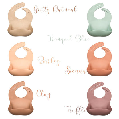 TikTok Live Product - Silicone Feeding Bib - 5 Colour ways to choose from